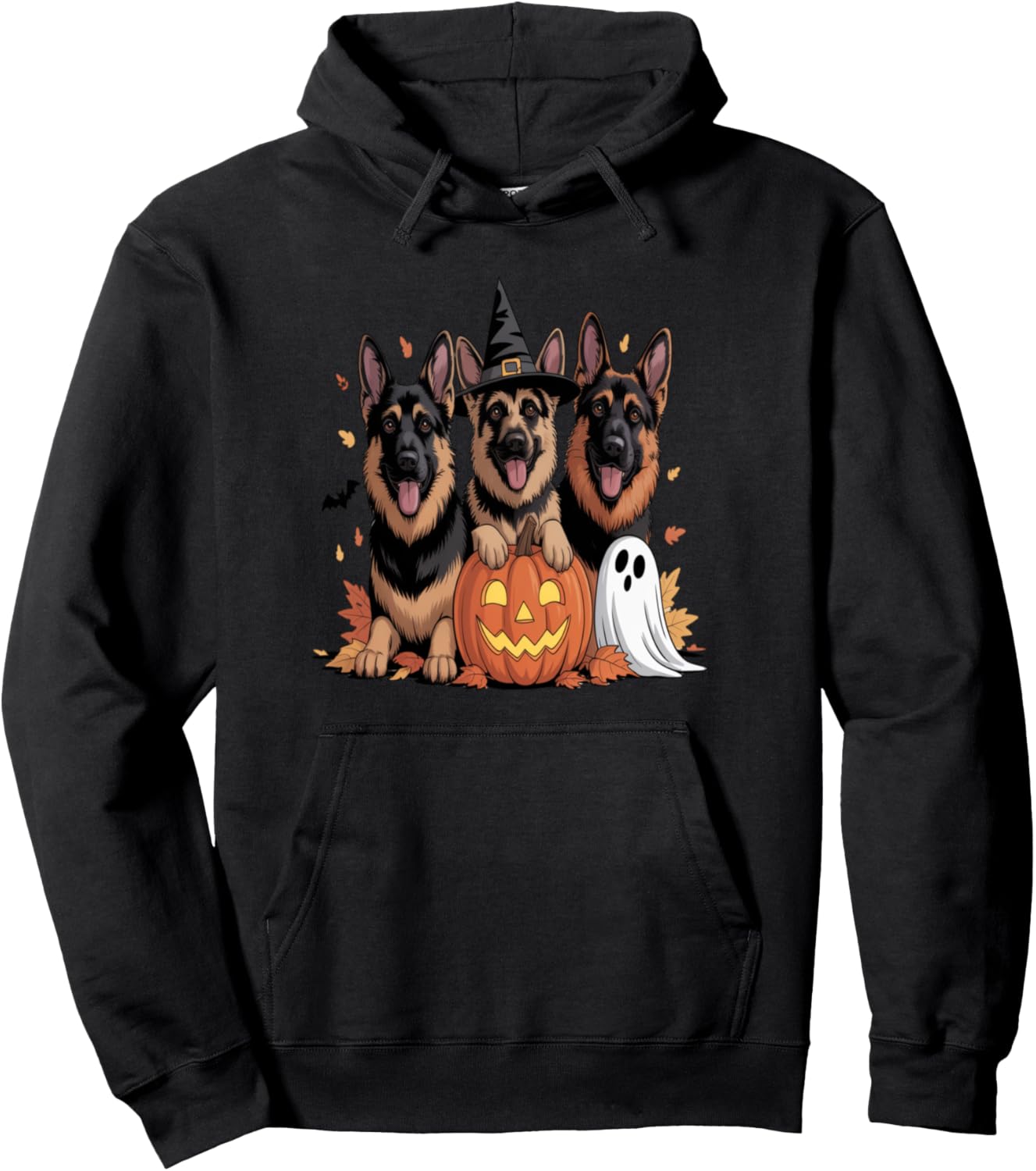 German Shepherd Halloween For Men Women Kids Boys Girls Pullover Hoodie