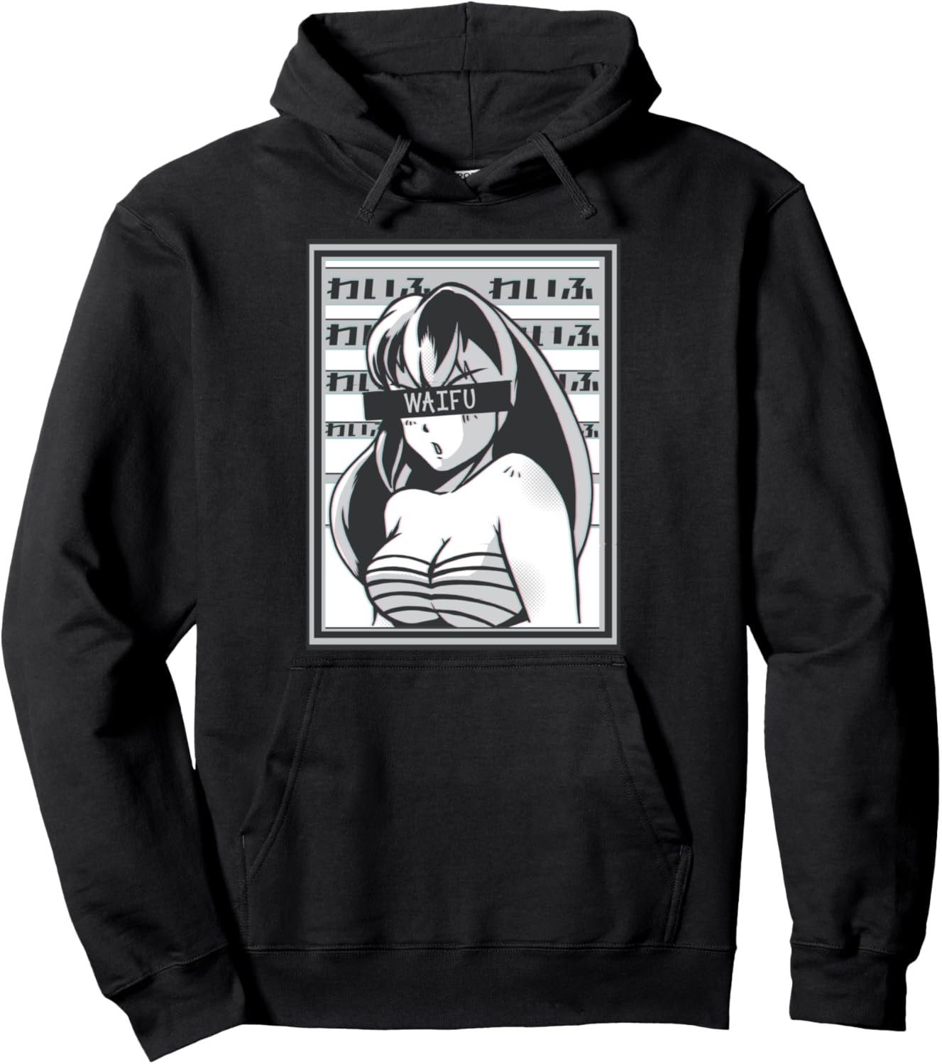 Anime Girl Waifu Material Japanese Anime Manga Otaku Pullover Hoodie