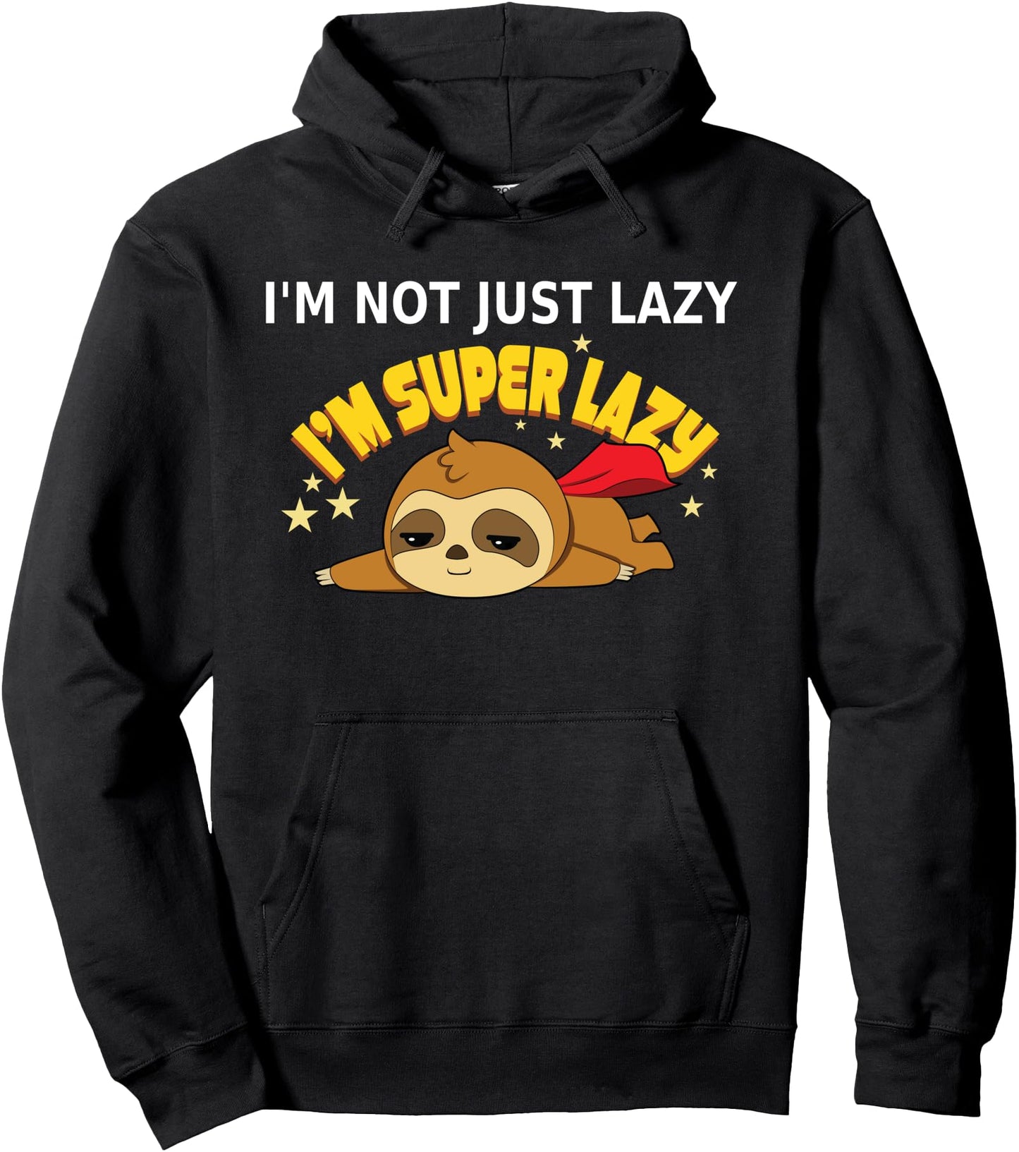 Super Lazy Sloth Kawaii Anime Japanese Pullover Hoodie