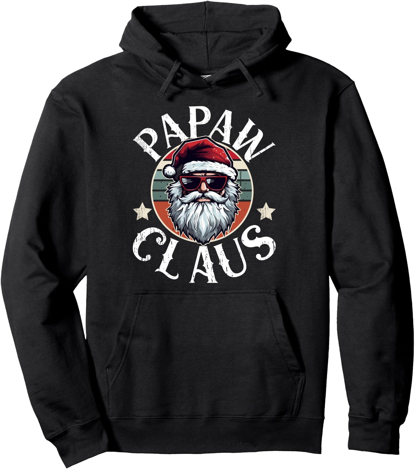 Papaw Claus Papaw Christmas Papaw Grandpa Xmas Party Pullover Hoodie