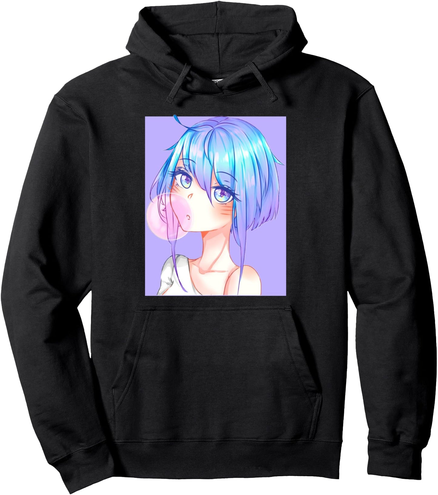 Anime Girl Japanese Aesthetic anime Otaku Pullover Hoodie