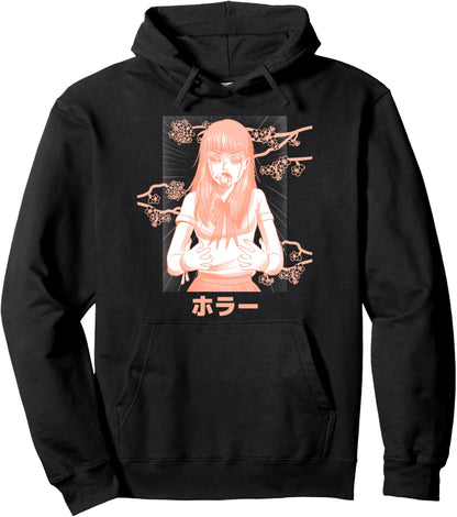 Horror Manga shirt, Japanese Manga Anime Pullover Hoodie