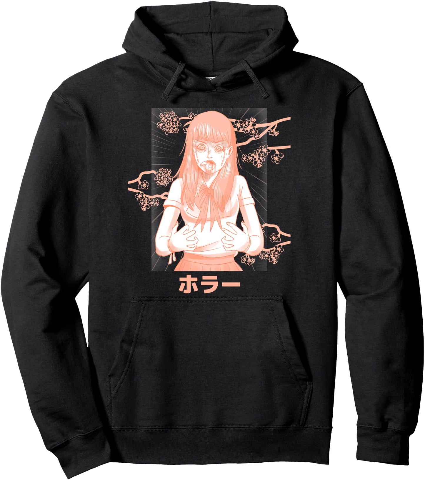 Horror Manga shirt, Japanese Manga Anime Pullover Hoodie