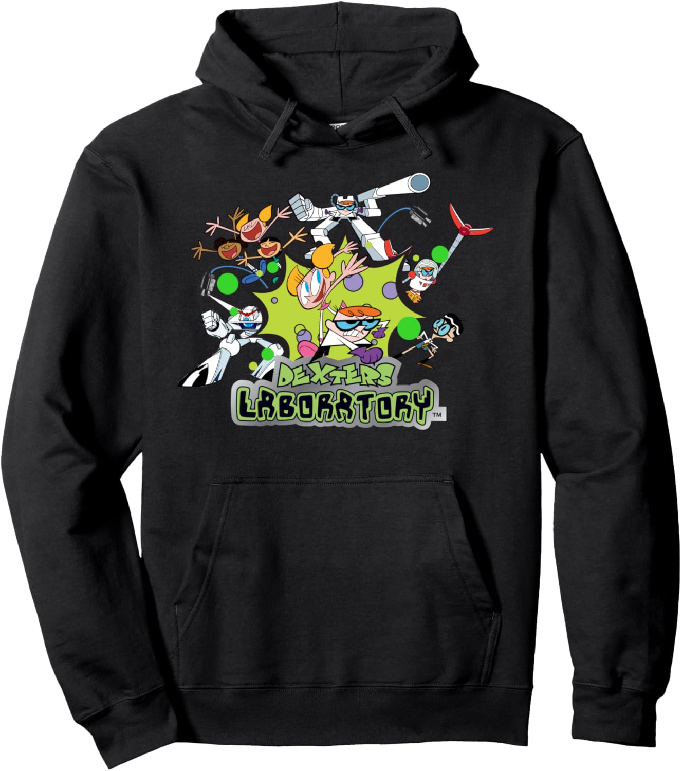 Dexter's Laboratory With Group Pullover Hoodie