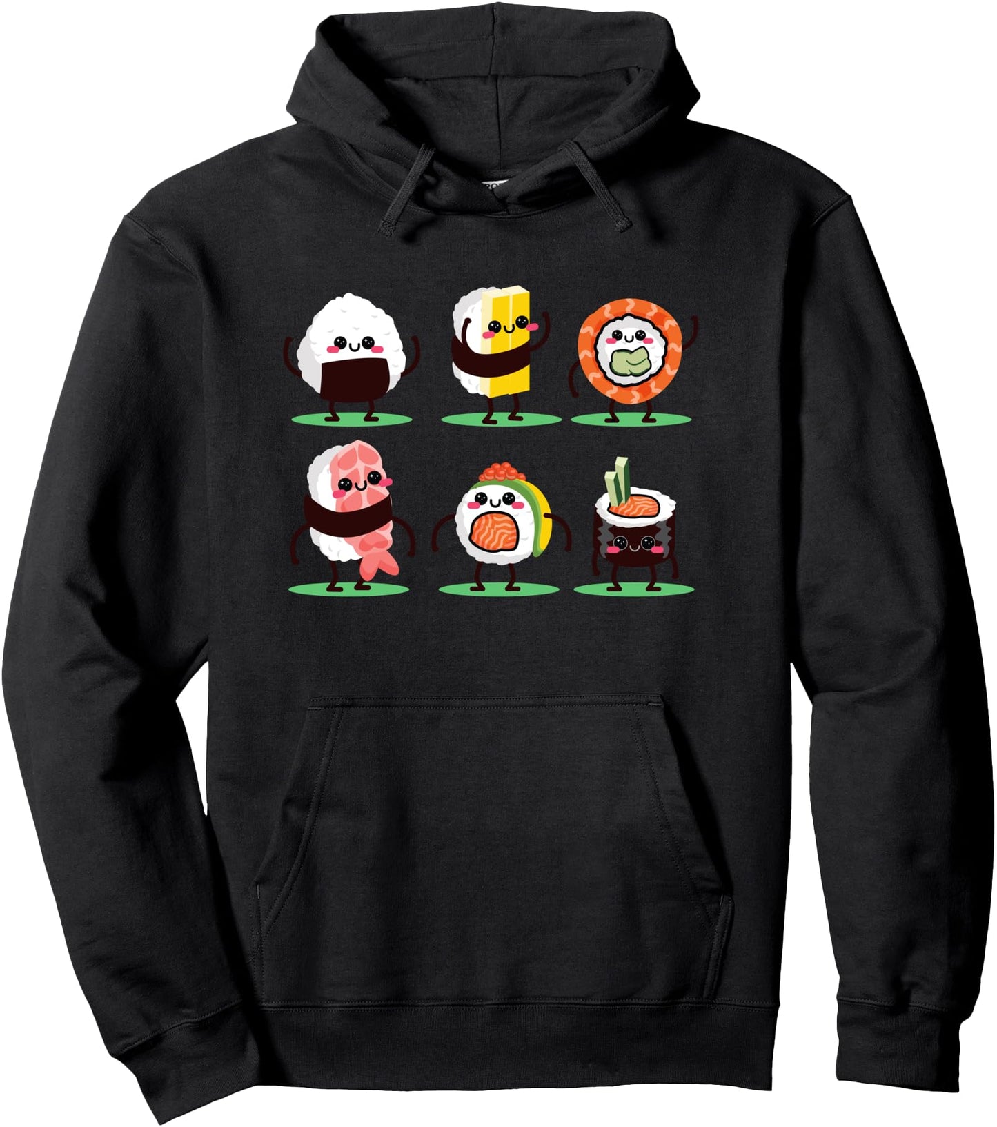 Sushi Costume Funny Sushi Tamagoyaki Japanese Food Pullover Hoodie