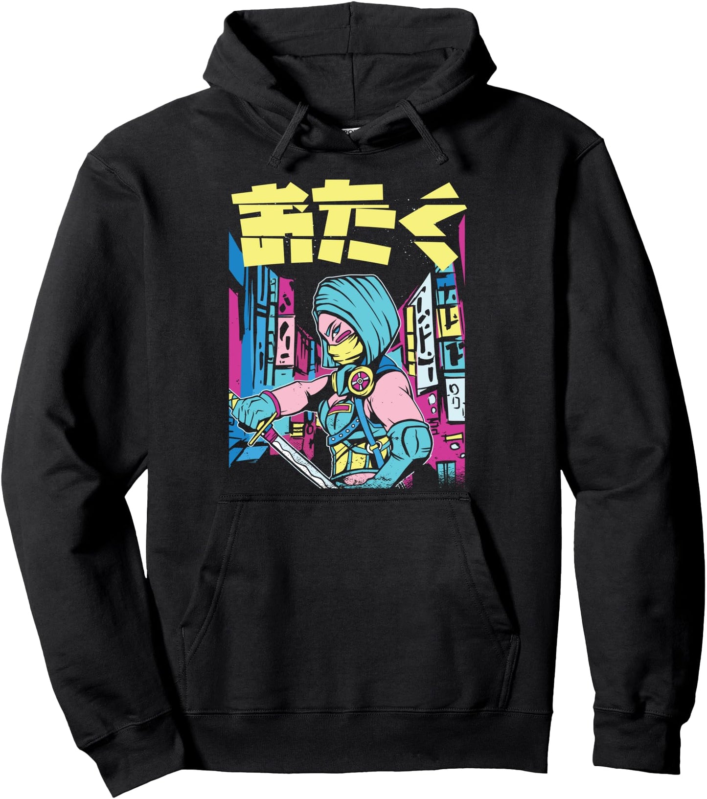 OTAKU URBAN NINJA - Anime Tee Japanese Gift Pullover Hoodie