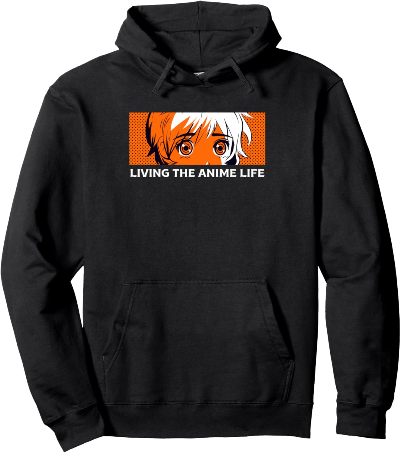 Living the Anime Life Kawaii Japanese Cute Japan Anime Lover Pullover Hoodie