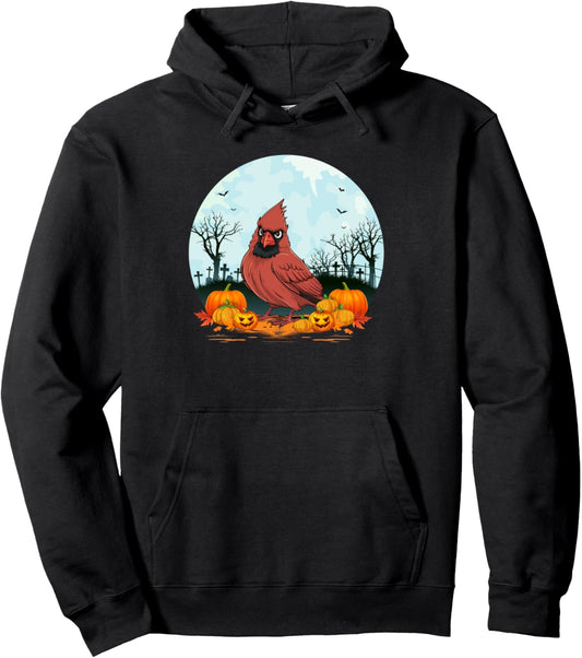 Cardinal Bird Lovers Boys Girls Halloween Costume Party Pullover Hoodie