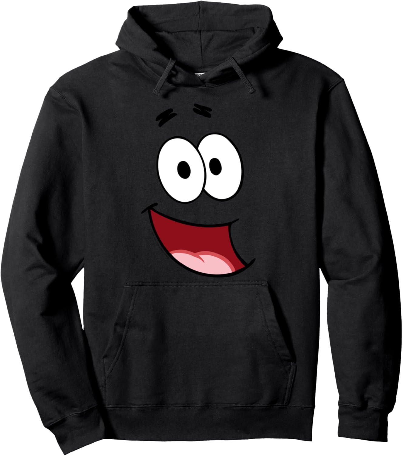 SpongeBob SquarePants - Oversized Patrick Smiley Face Pullover Hoodie