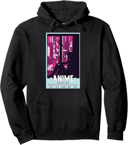 Authentic Notable Ingenious Magical Empathic Anime Meaning Pullover Hoodie