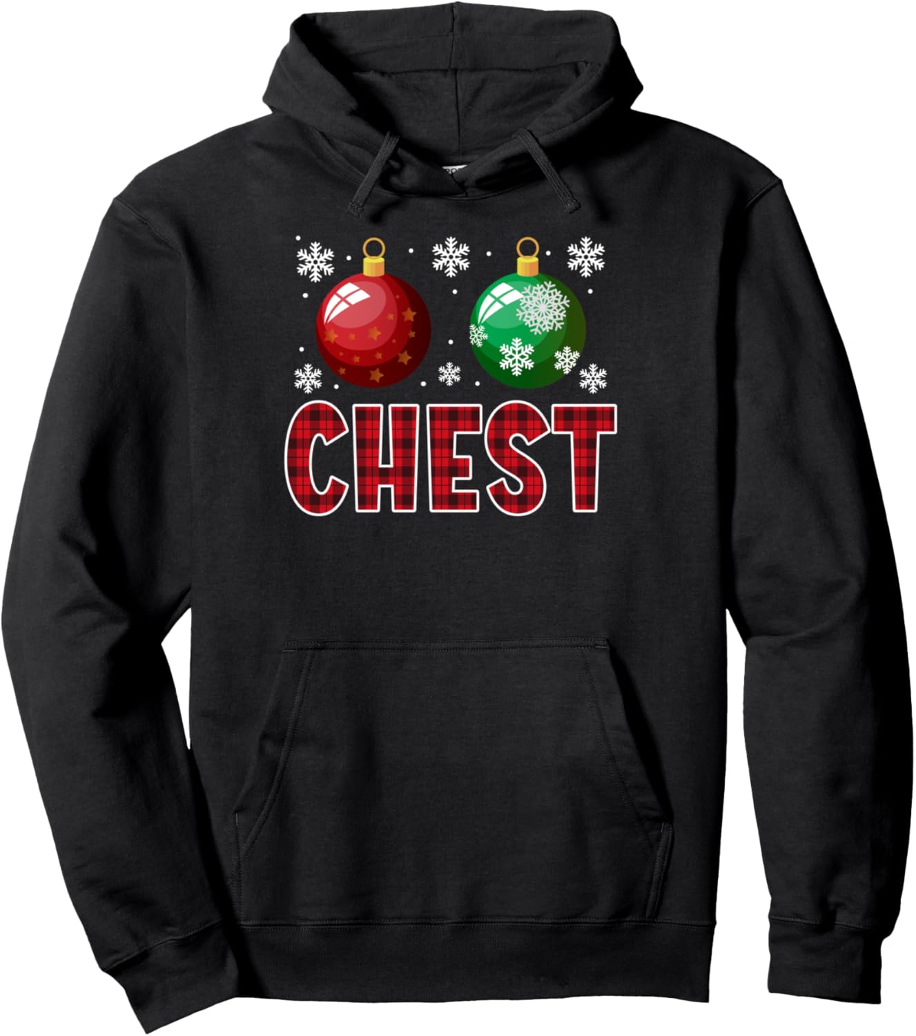 Chest Nuts Matching Chestnuts Funny Christmas Couples Xmas Pullover Hoodie