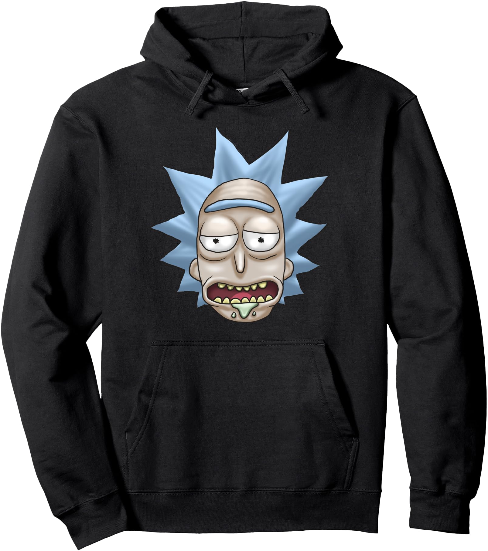 Mademark x Rick and Morty - Rick and Morty just here for the booze Pullover Hoodie