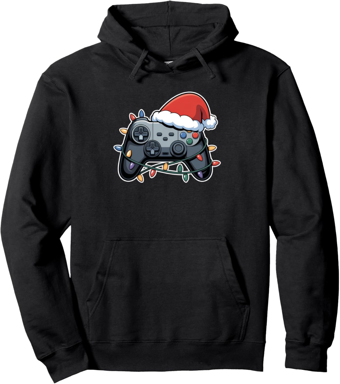 Christmas Gaming Festive Holiday Xmas Pullover Hoodie