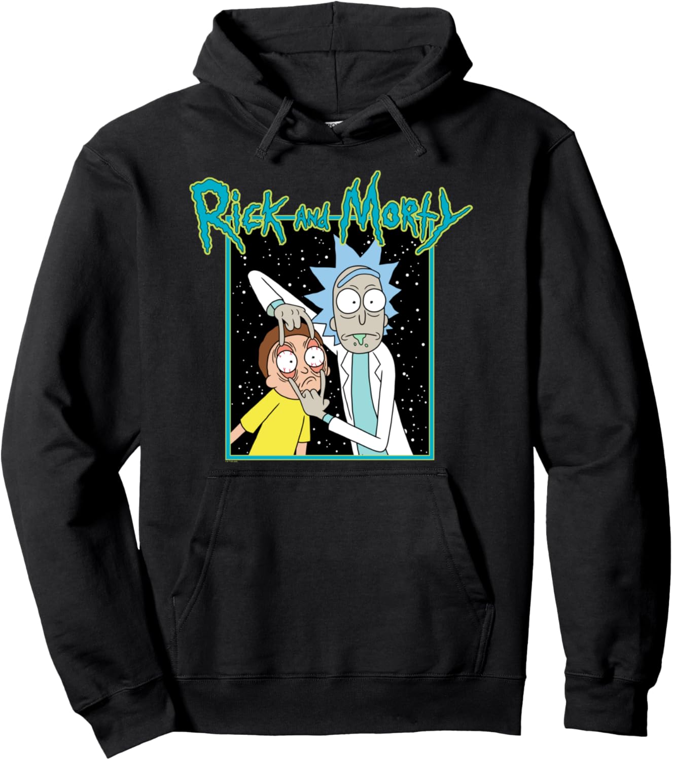Rick and Morty Space Look Morty Adult Cartoon Fashion Pullover Hoodie