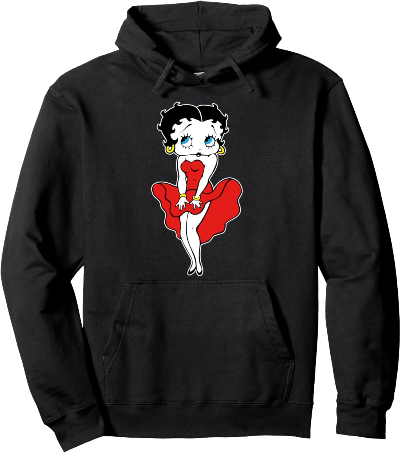 Classic Betty Boop Cartoon Character Pullover Hoodie Pullover Hoodie
