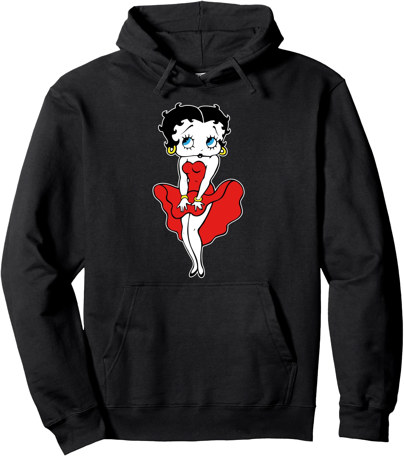 Classic Betty Boop Cartoon Character Pullover Hoodie Pullover Hoodie
