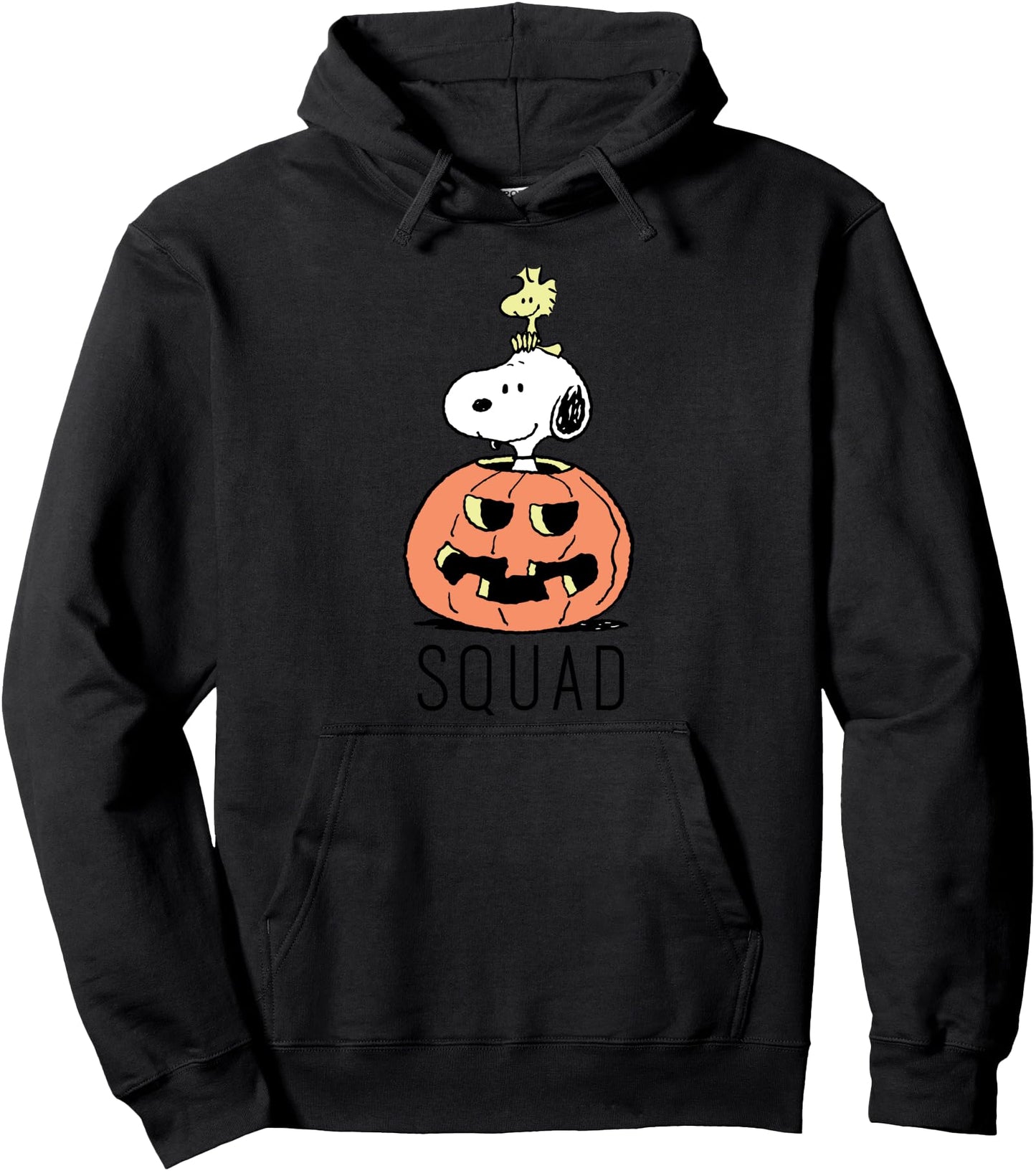 Peanuts Halloween Snoopy and Woodstock Squad Pullover Hoodie
