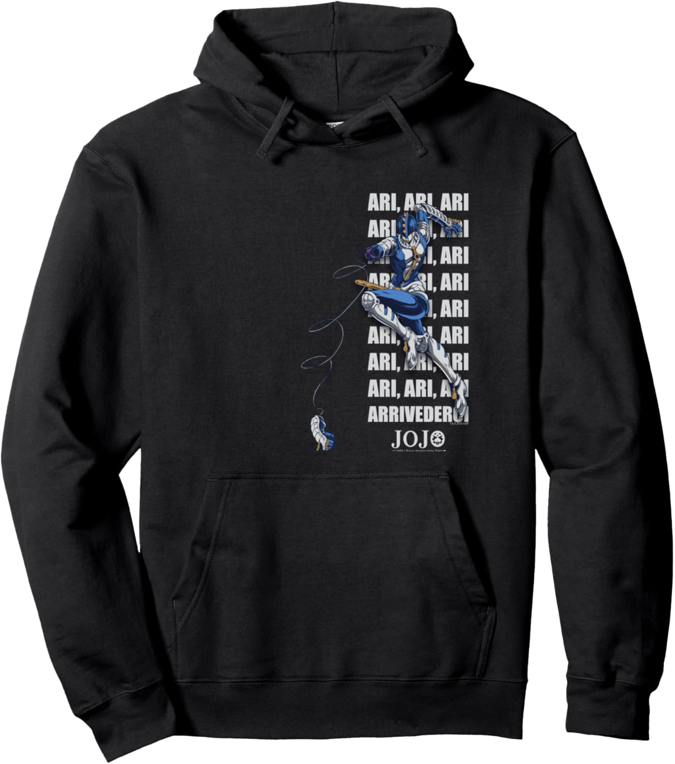JoJo's Bizarre Adventure per Man Vertical Anime Pullover Hoodie