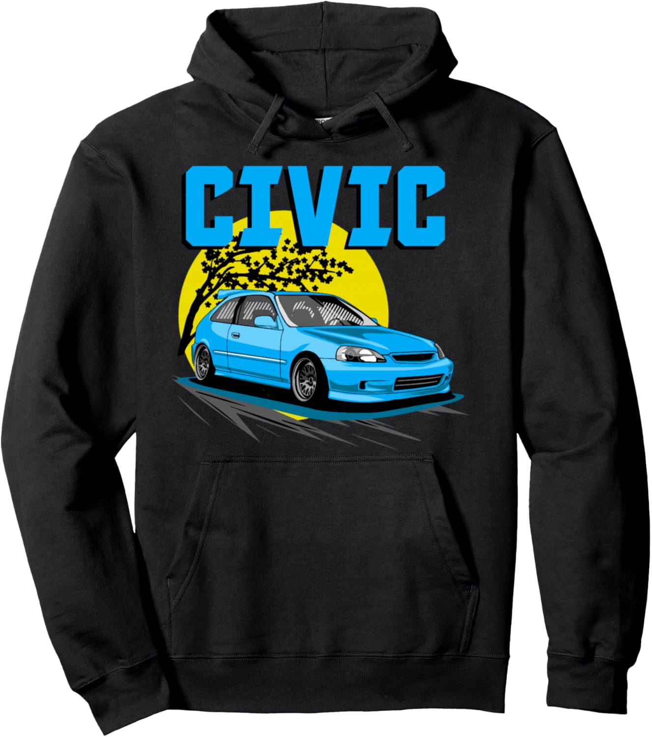 1997 CIVIC eg ek type r Hatchback car Pullover Hoodie