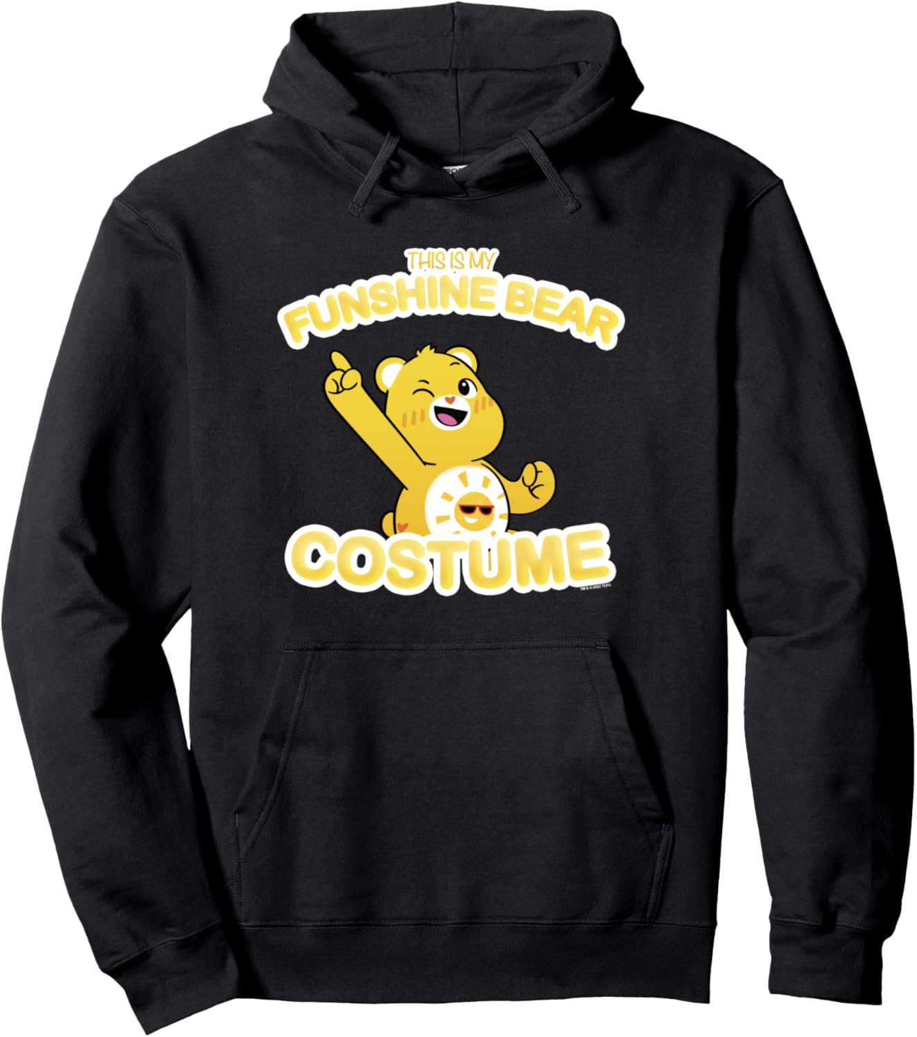 Care Bears Halloween This Is My Funshine Bear Costume Pullover Hoodie