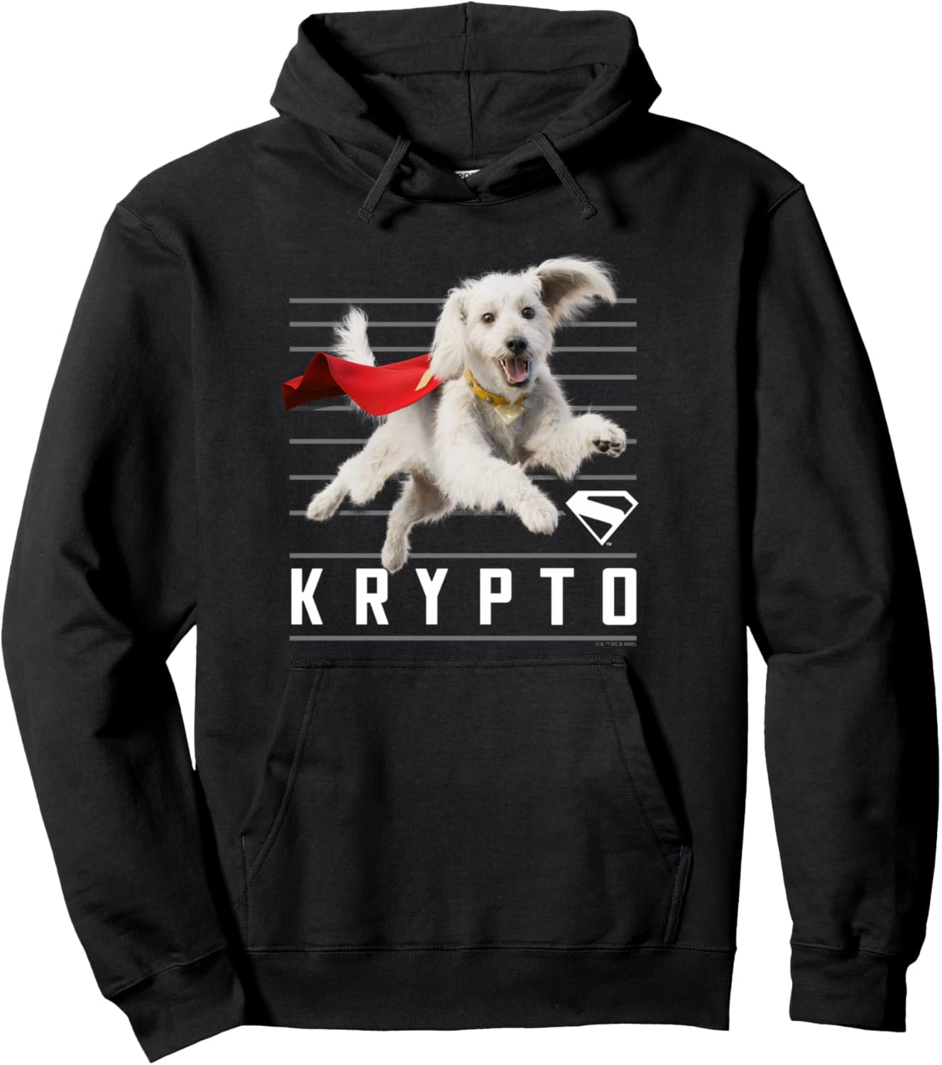 Superman (2025 Movie) Krypto Lines Pullover Hoodie