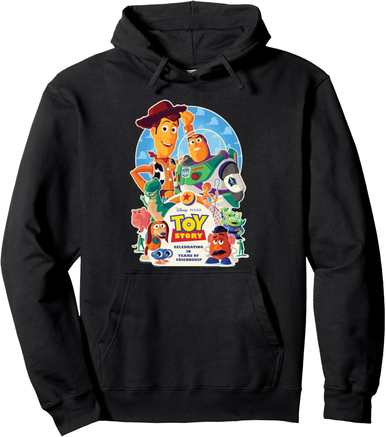 Disney & Pixar's Toy Story 30th Anniversary Official Poster Pullover Hoodie