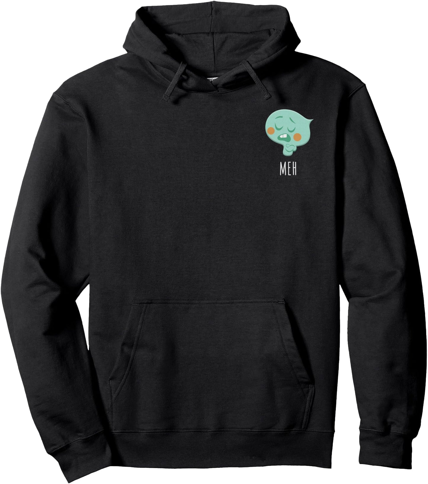 Disney Pixar Soul 22 Meh Left Chest Portrait Pullover Hoodie