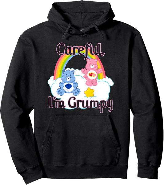 Care Bears Careful, I'm Grumpy Cute Retro Cartoon Pullover Hoodie