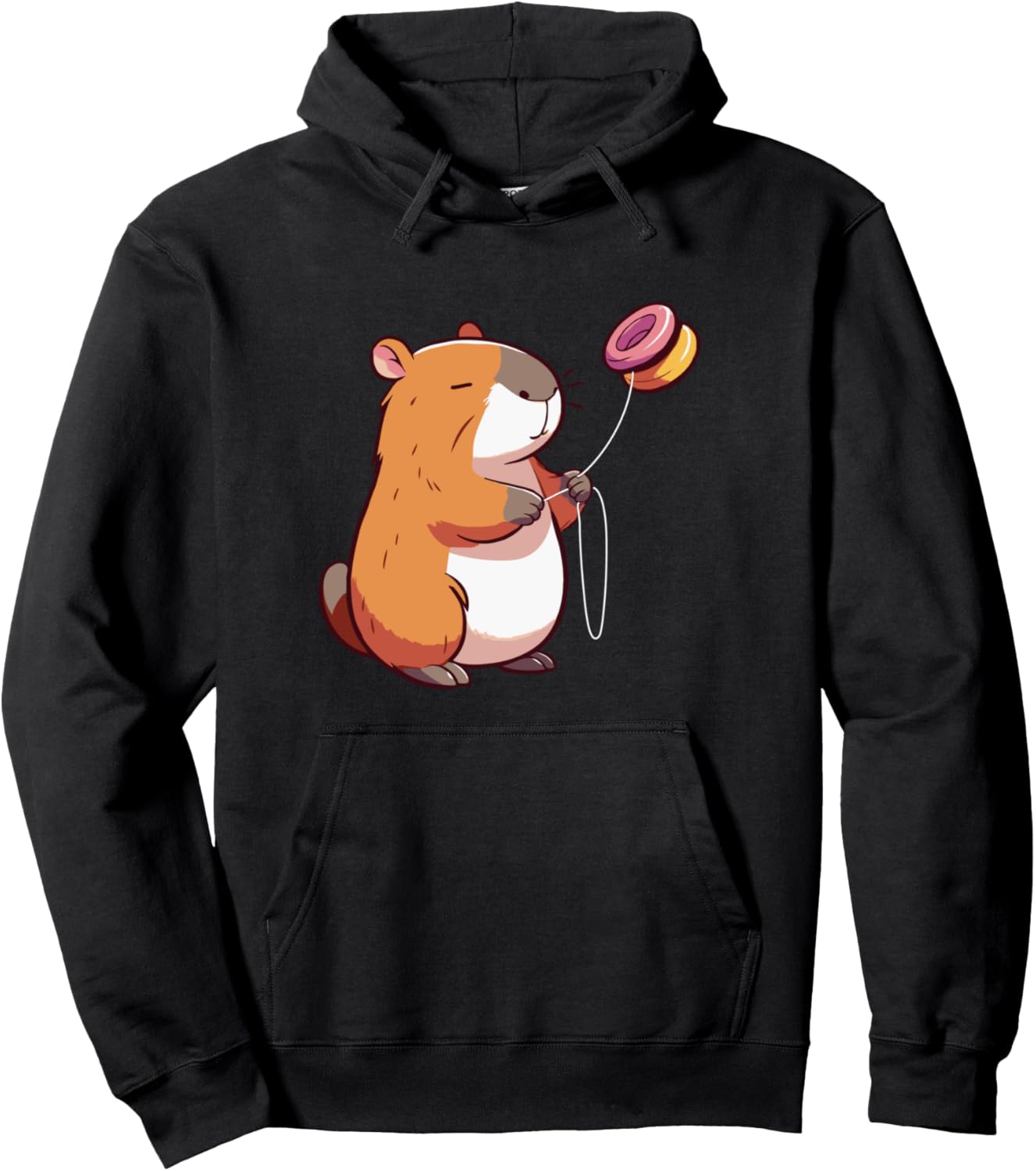 YoYo Capybara Funny Yo-Yo Shirt For Boys Girls kids YoYo Pullover Hoodie