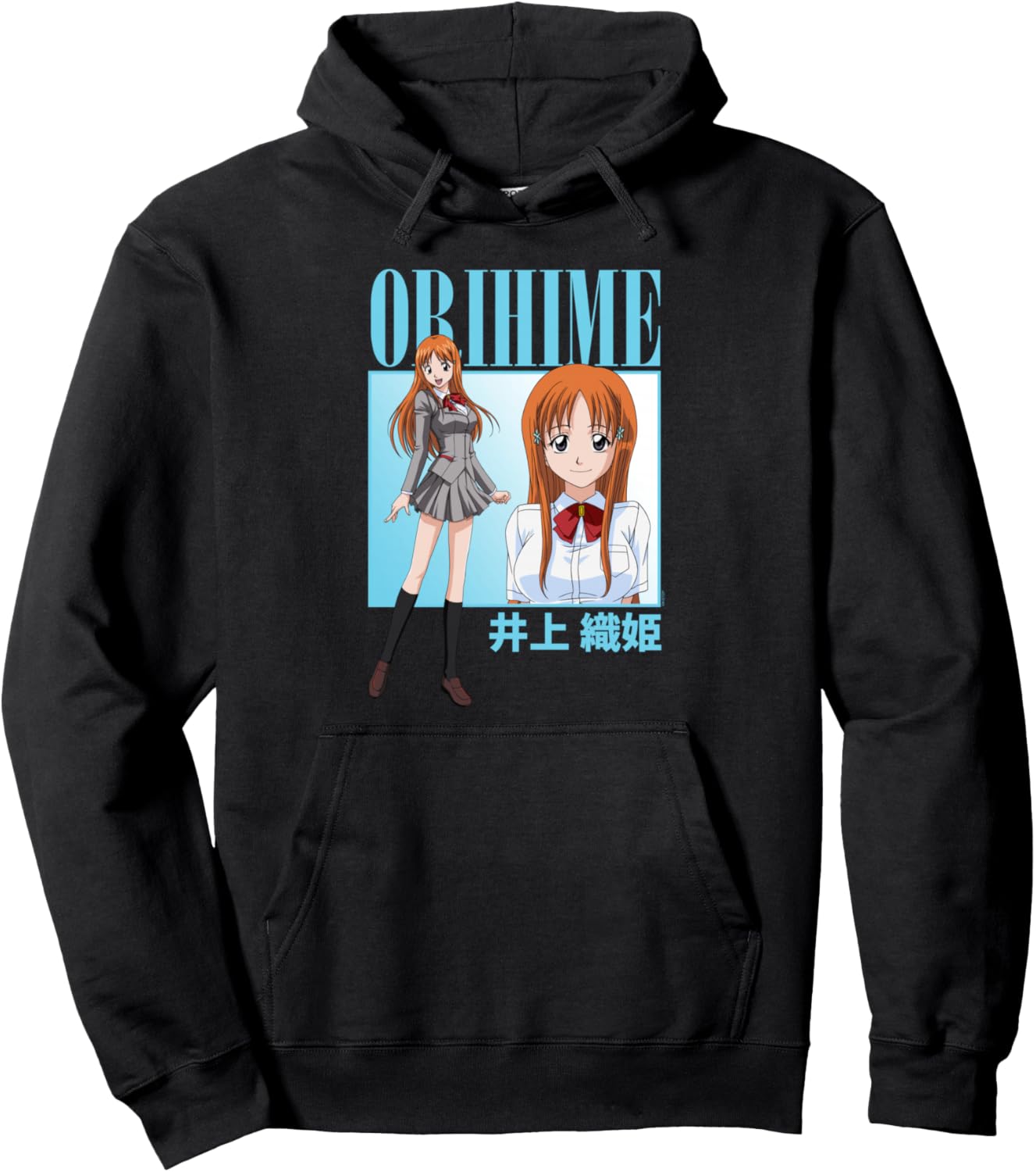 Bleach Orihime Inoue Kanji 90's Style Anime Pullover Hoodie