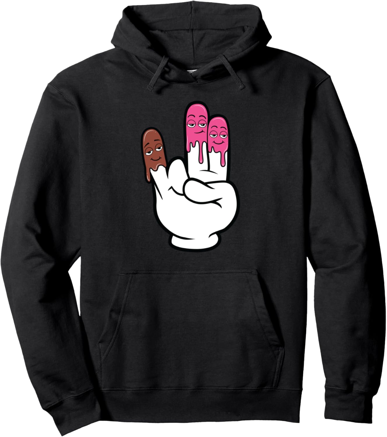2 In The Pink 1 In The Stink Shocker Funny Dirty Humor Pullover Hoodie