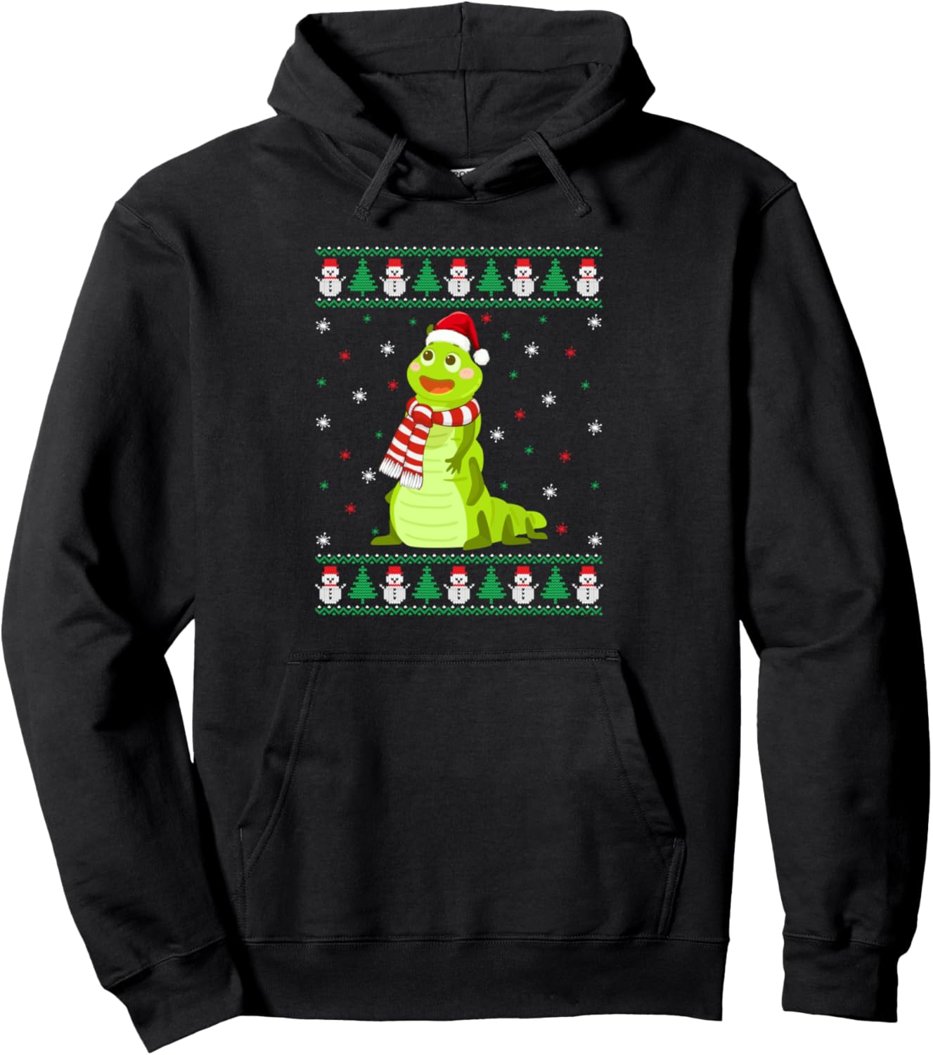 Caterpillar Animal Matching Family Ugly Christmas Sweater Pullover Hoodie