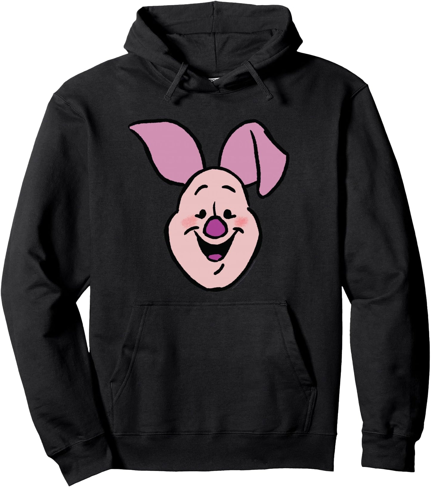 Disney Winnie the Pooh Piglet Happy Big Face Costume Pullover Hoodie