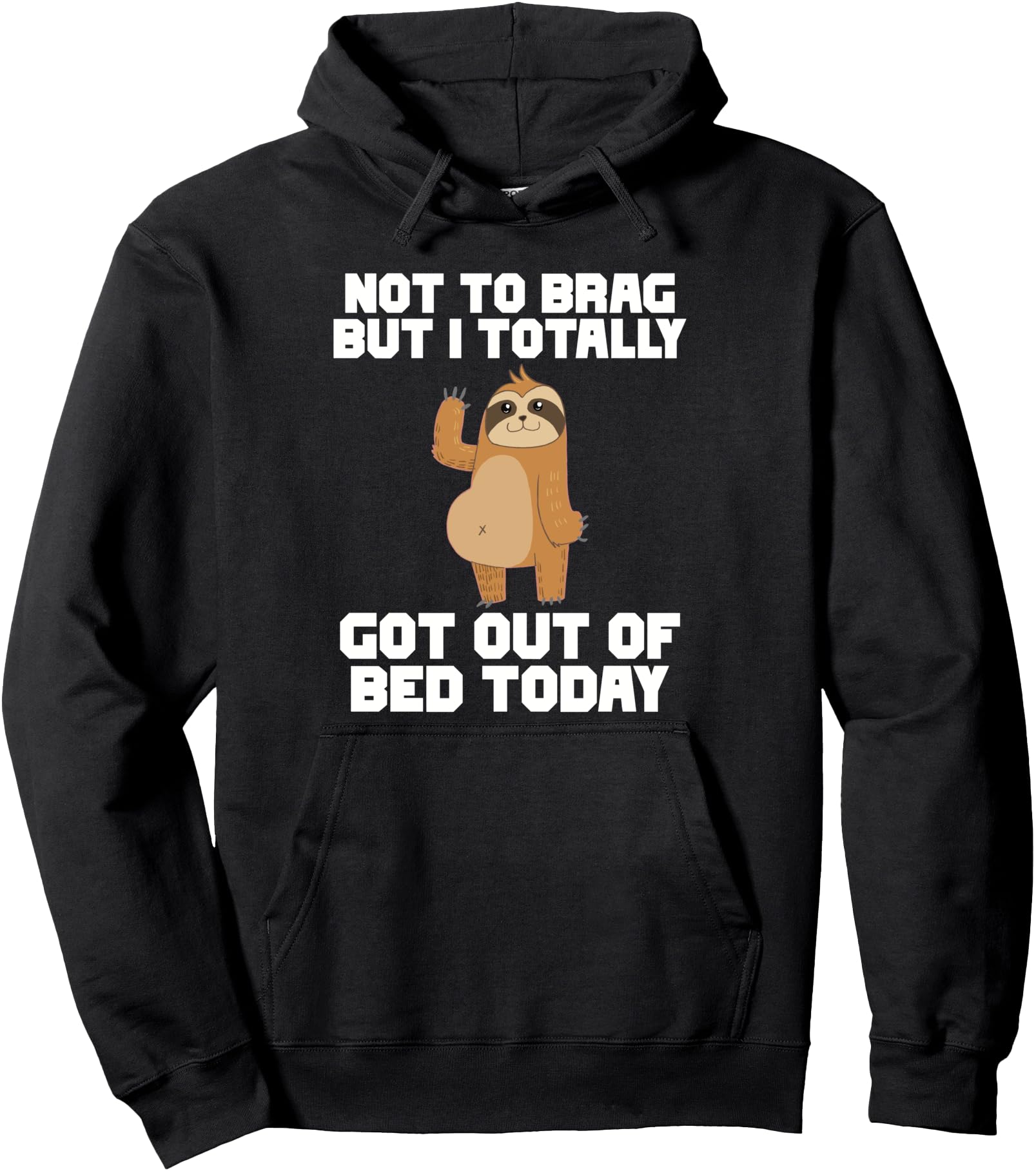 Funny Sloth Slow Animals Relax Slow Wild Lifestyle Lazy Pullover Hoodie