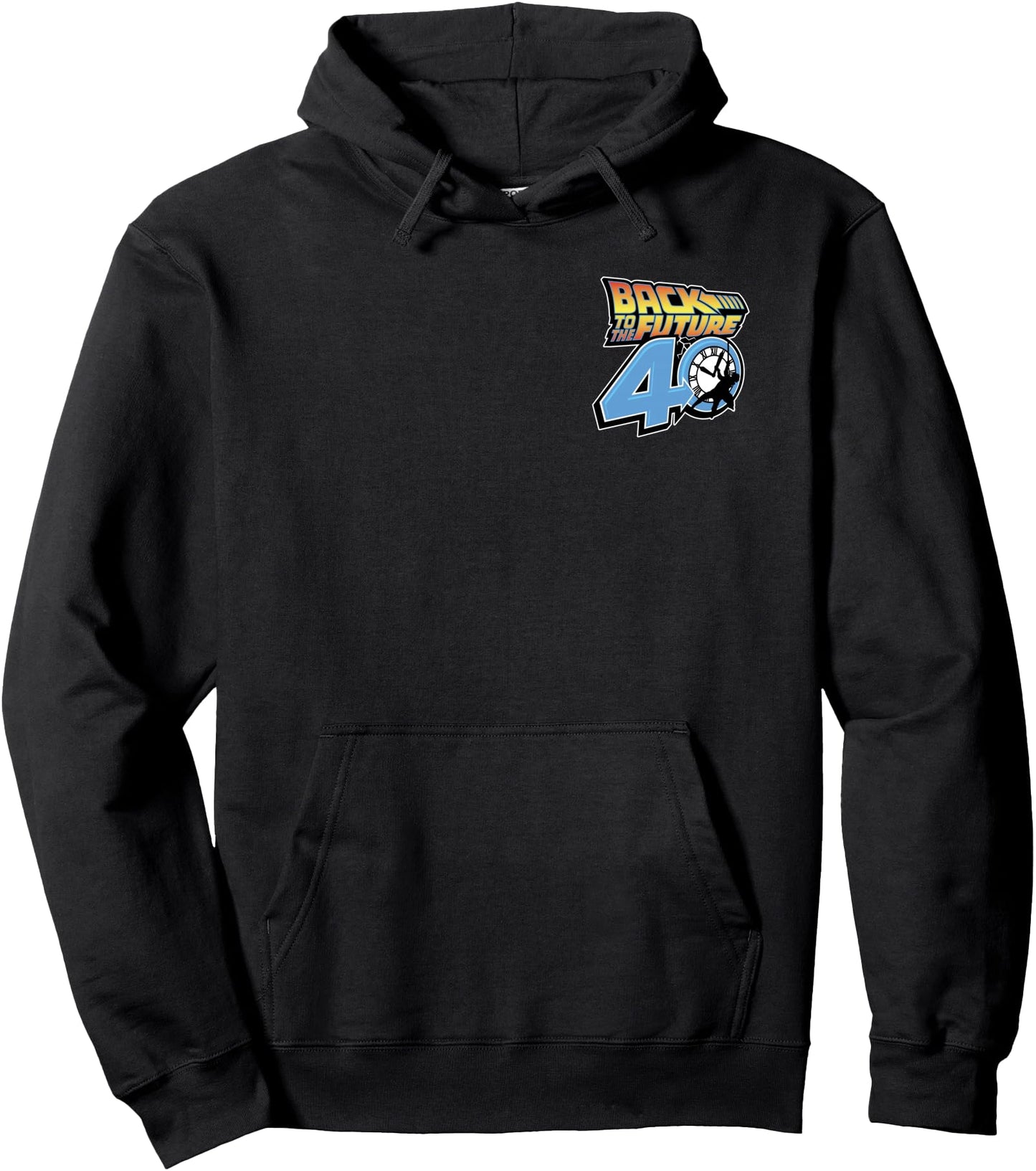 Back To The Future 40th Anniversary Video Game Style F&B Pullover Hoodie