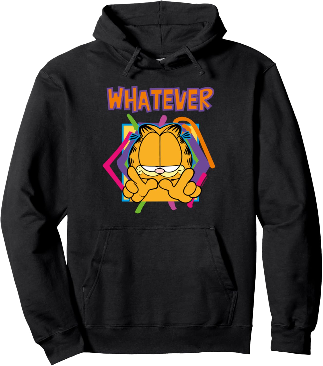 Garfield W Whatever Pullover Hoodie