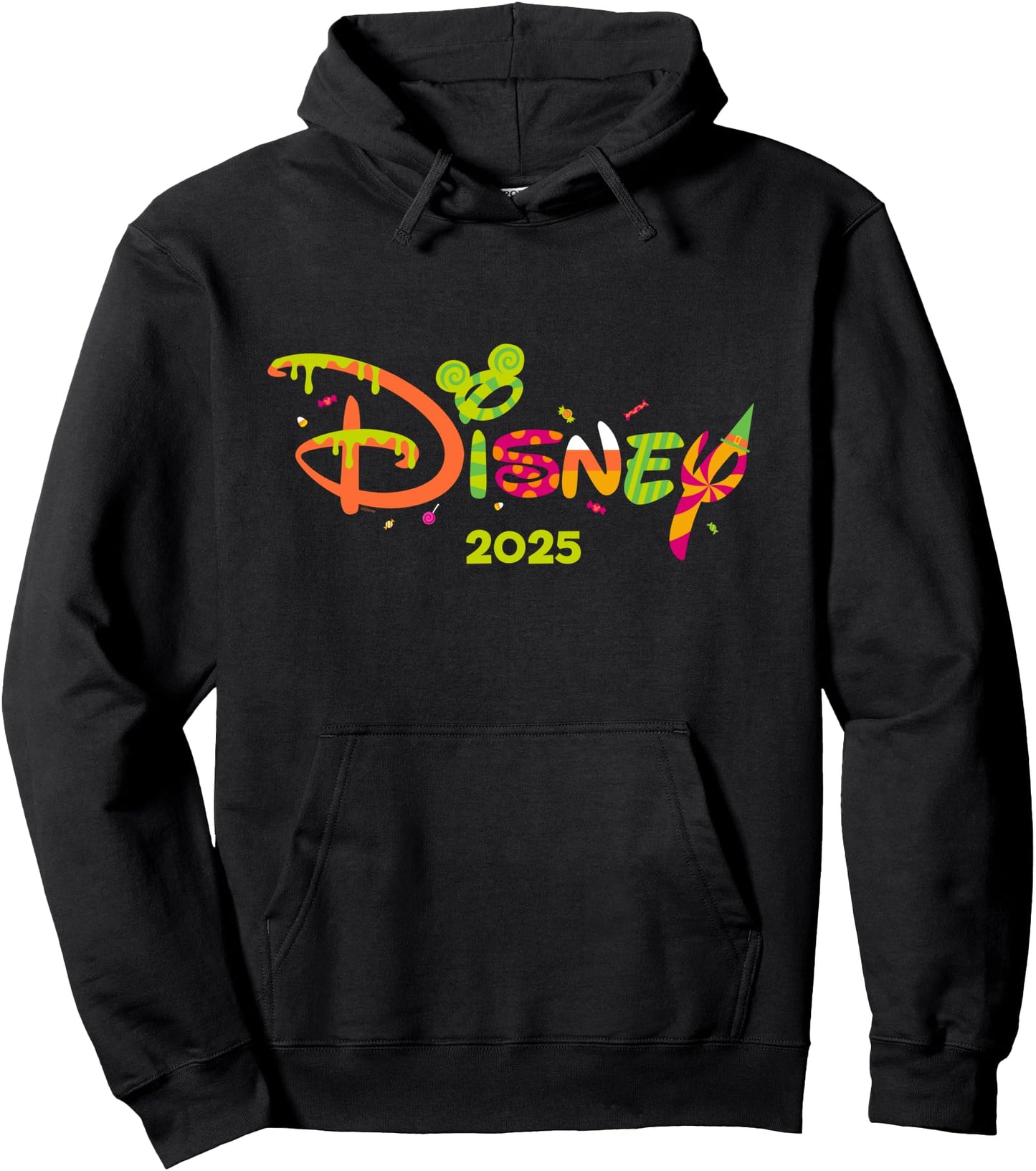 Disney Halloween Treats Script Logo 2025 Vacation Group Trip Pullover Hoodie