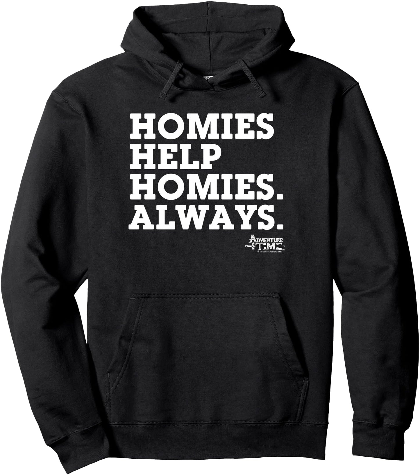 Adventure Time Homies Help Homies Pullover Hoodie