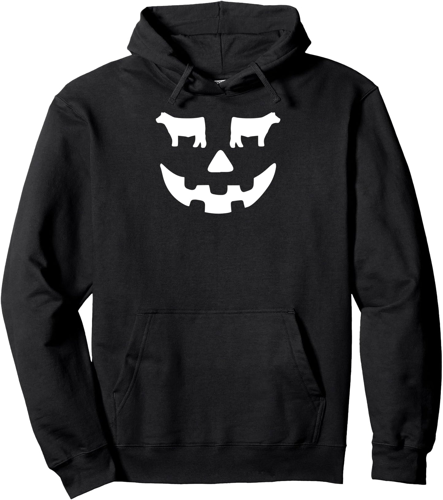 pumpkin cow show, Show Steer halloween Pullover Hoodie