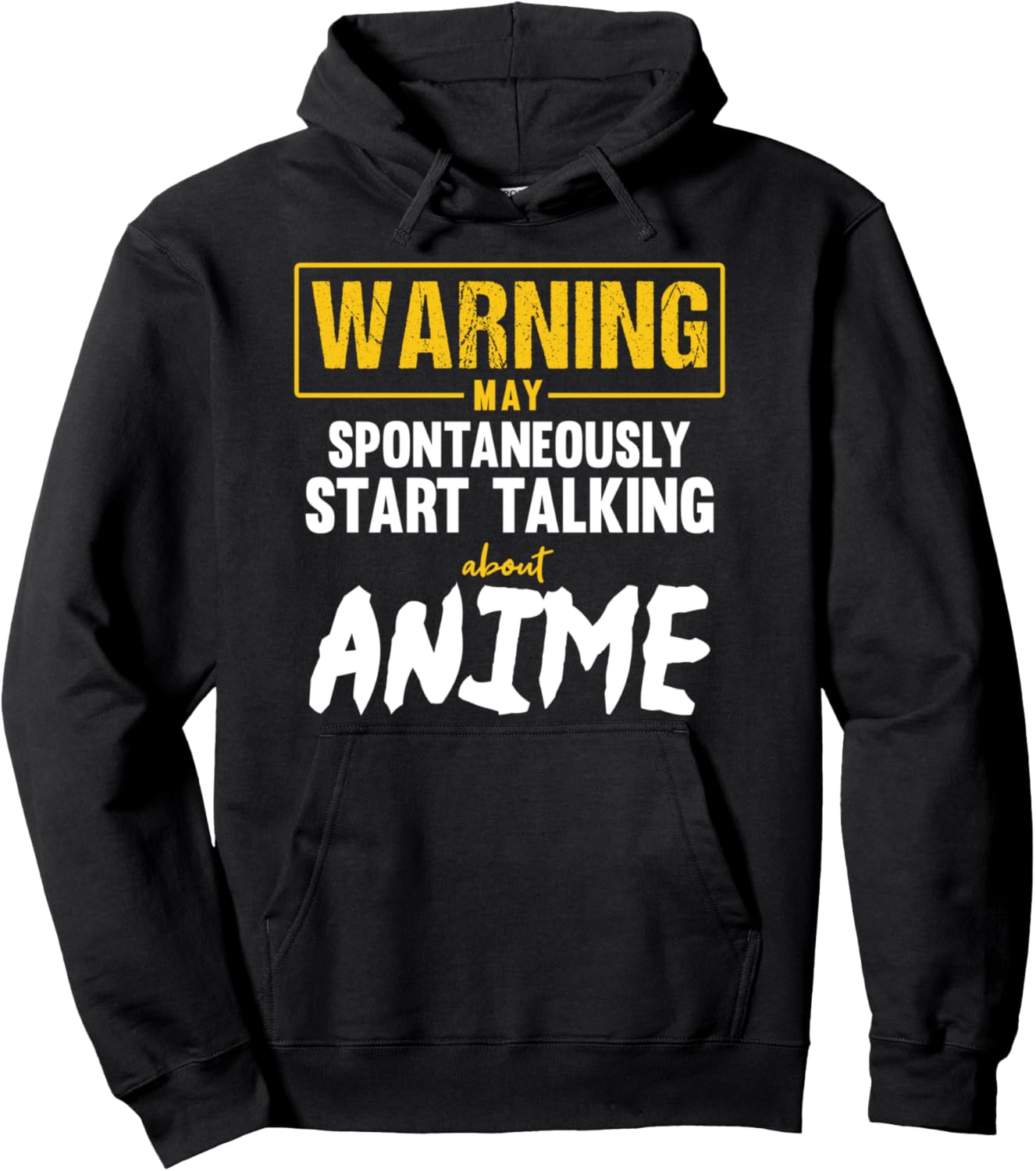 Warning talk about anime Kawaii Manga Anime Teen Pullover Hoodie