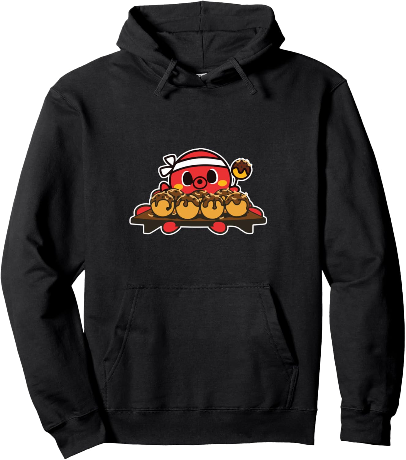 Sweet Kawaii Octopus Cooking Japanese Takoyaki Anime Pullover Hoodie