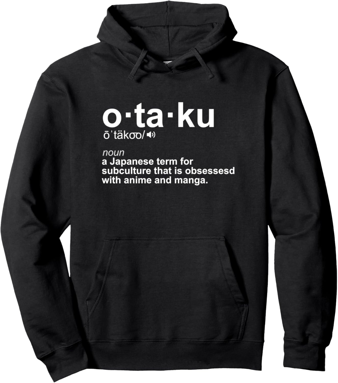 Otaku Japanese Anime Manga Hoodie Sweatshirt Pullover Hoodie