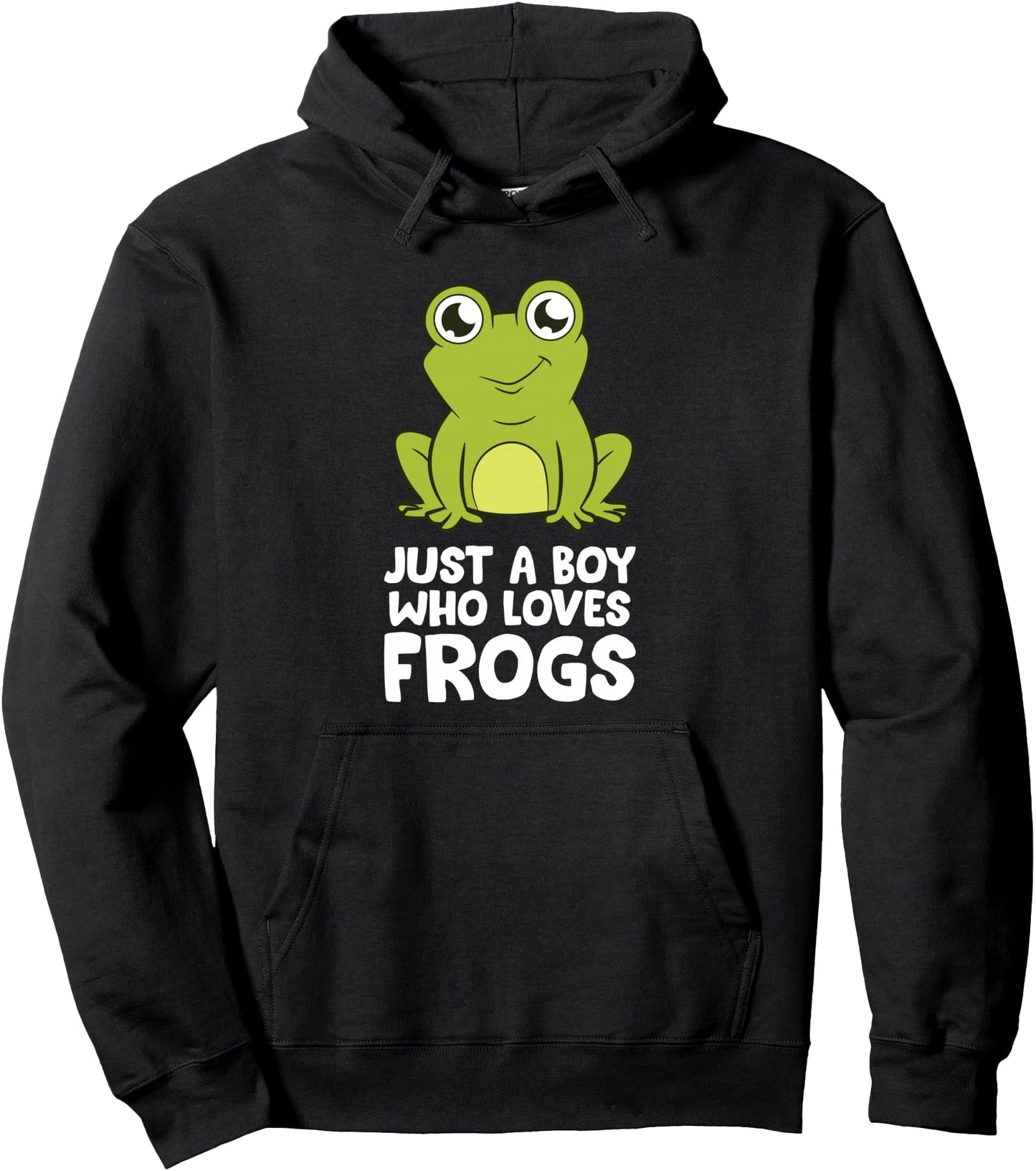 Frog Catcher Boy Just a Boy Who Loves Frogs Pullover Hoodie