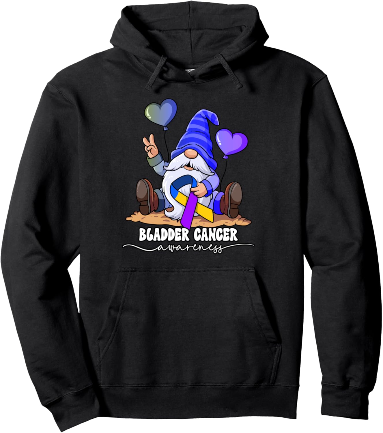 Bladder Cancer Awareness Pullover Hoodie