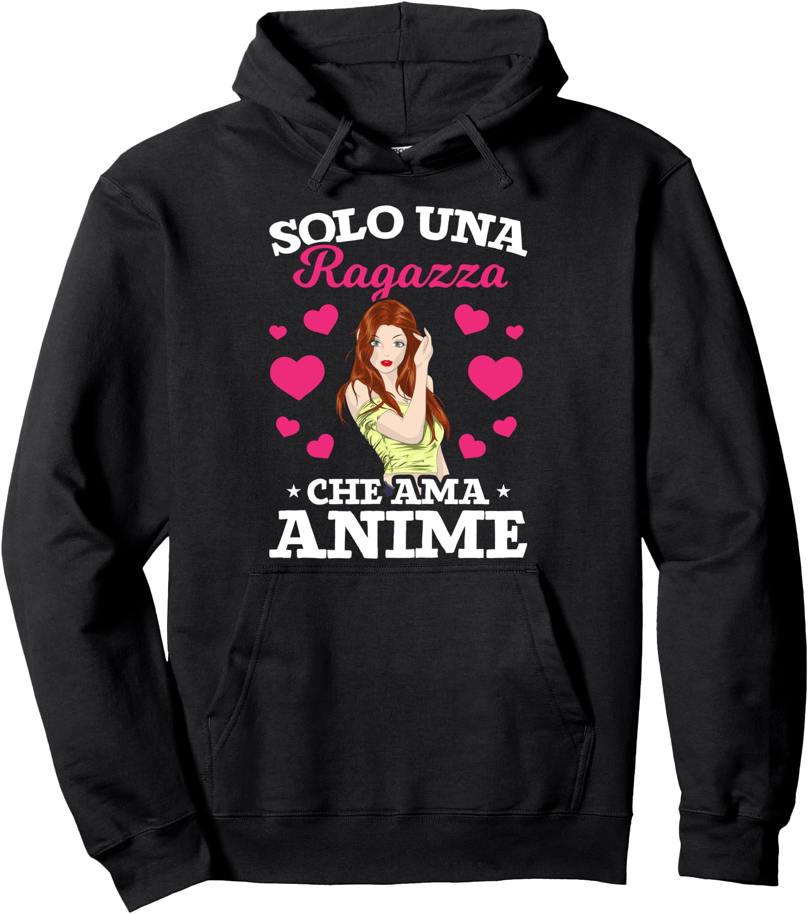 Japan Otaku Manga Japanese Woman Girl Anime Pullover Hoodie