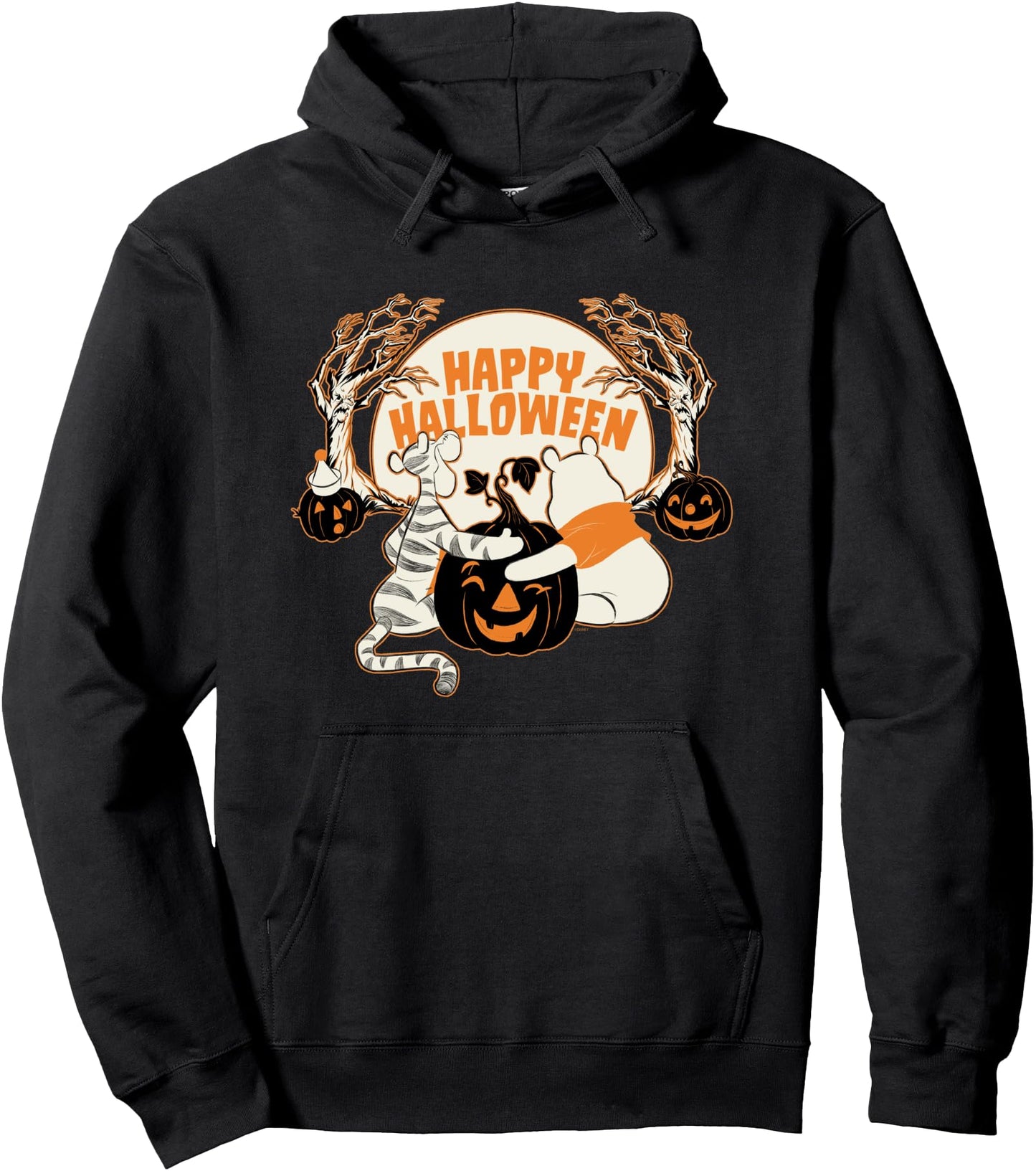 Disney Winnie the Pooh & Tigger Hundred Acre Wood Halloween Pullover Hoodie