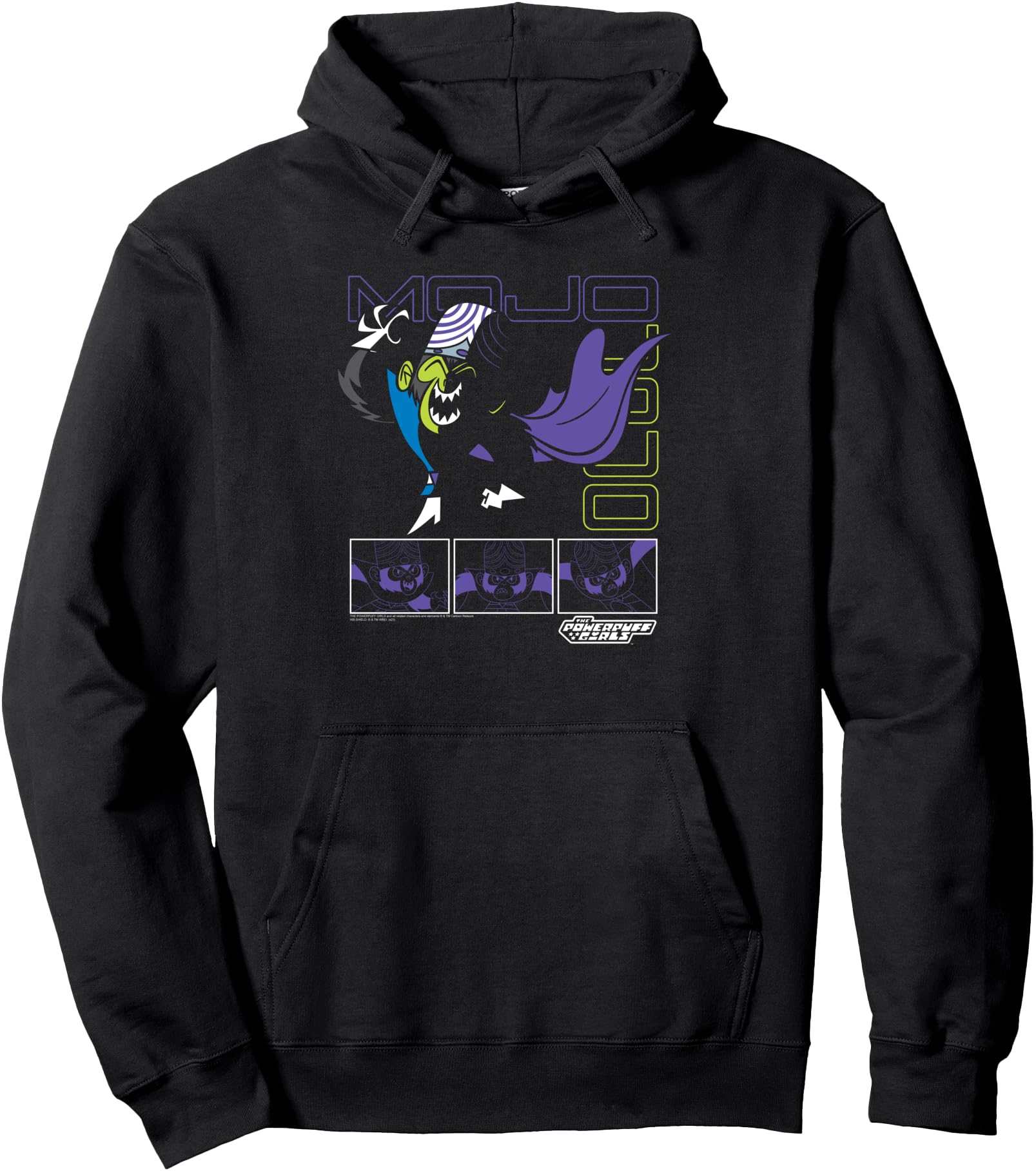 Powerpuff Girls Mojo JoJo Mad Scientist Cartoon Pullover Hoodie