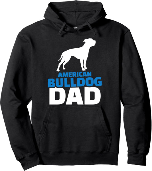American bulldog dad Pullover Hoodie