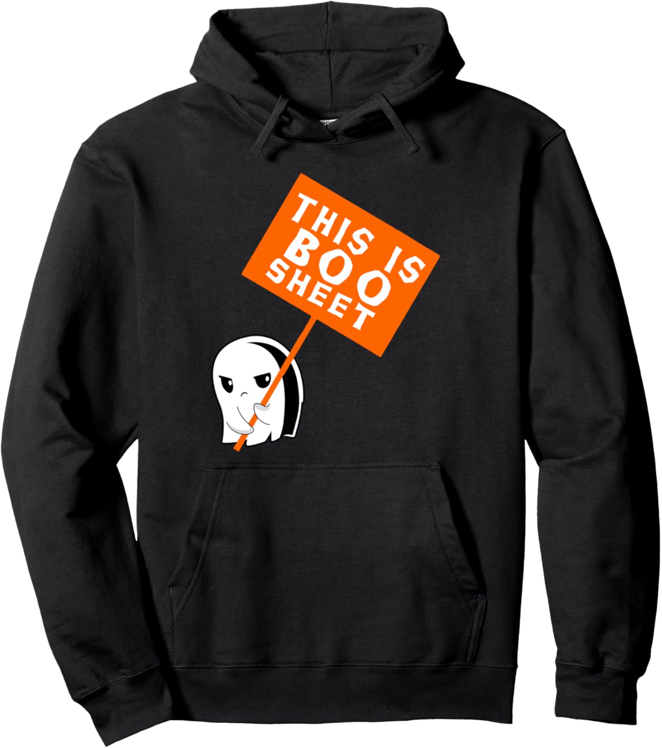 This Is Boo Sheet Funny Halloween Retro Costume Men Women Pullover Hoodie