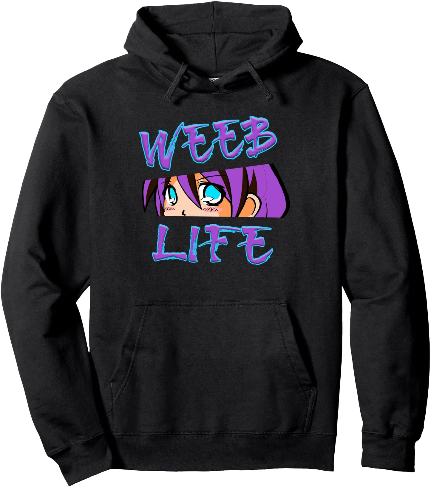 Weeb Life Weeaboo Japanese Manga Anime Pullover Hoodie